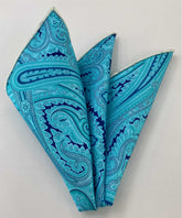 Macclesfield Printed Silk Pocket Square MCP-732